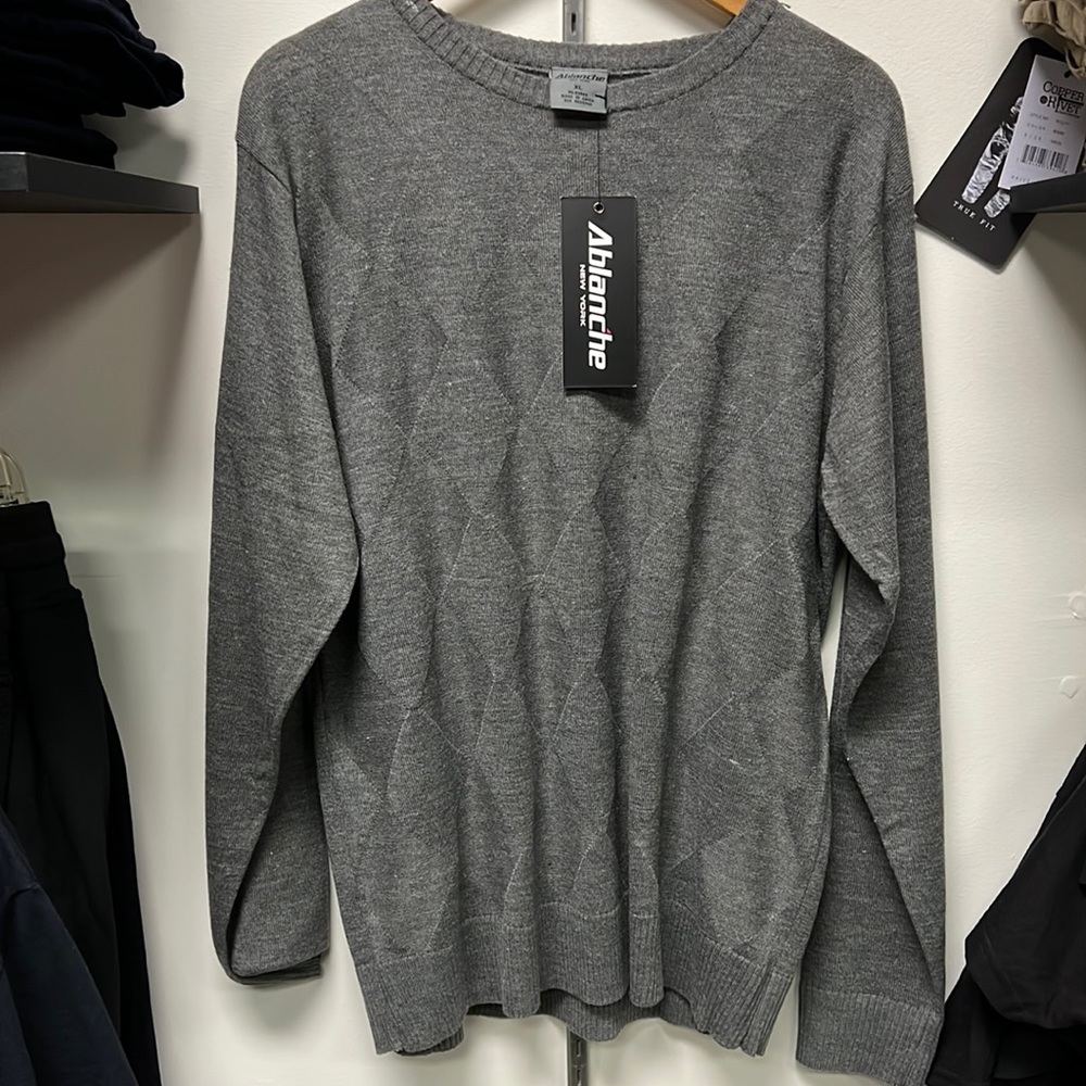 Ablanche Men Sweater / Charcoal